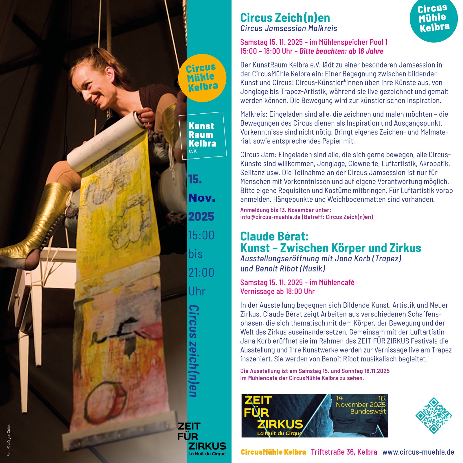 Circus Zeich(n)en Circus - Jamsession Malkreis