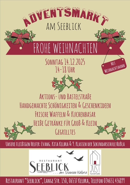 Adventsmarkt am Restaurant Seeblick