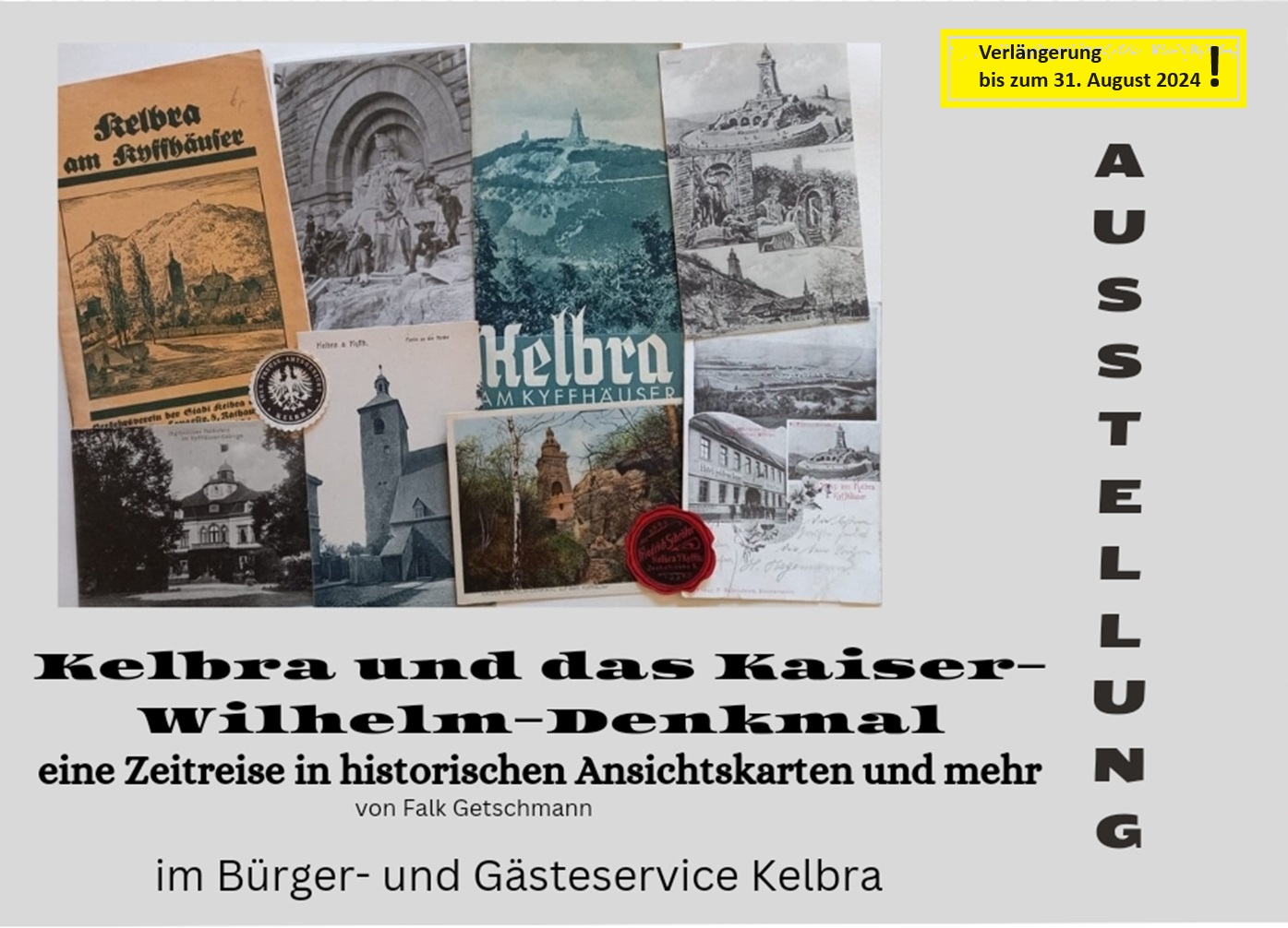 !!!! Ausstellungsverlängerung - Kelbra und das Kaiser-Wilhelm-Denkmal