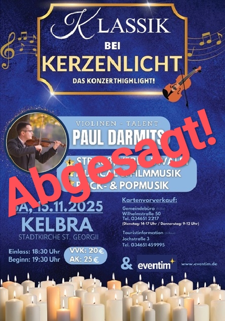 Klassik bei Kerzenlicht - Das Konzerthighlight