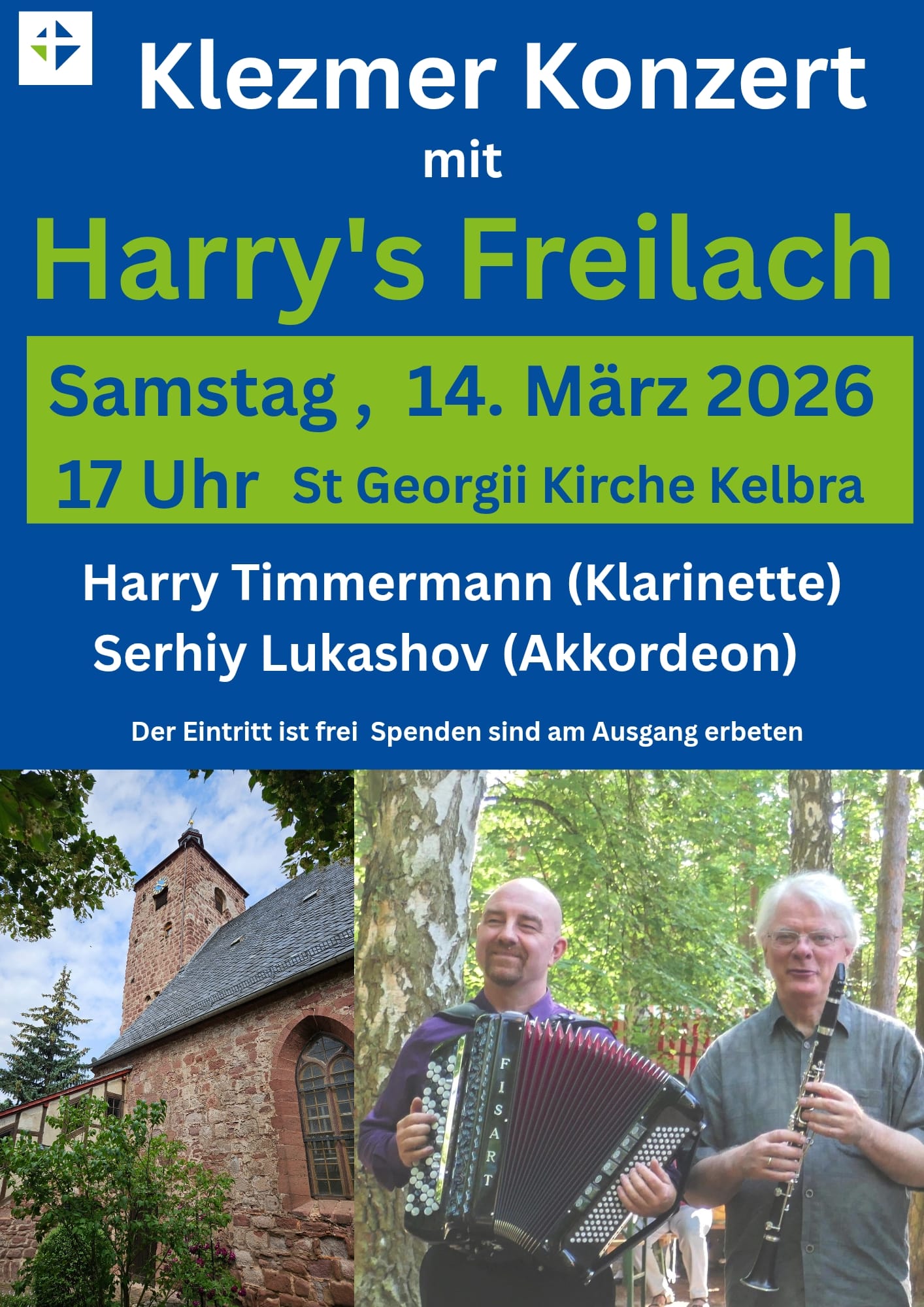 Klemzer Konzert mit Harry´s Freilach