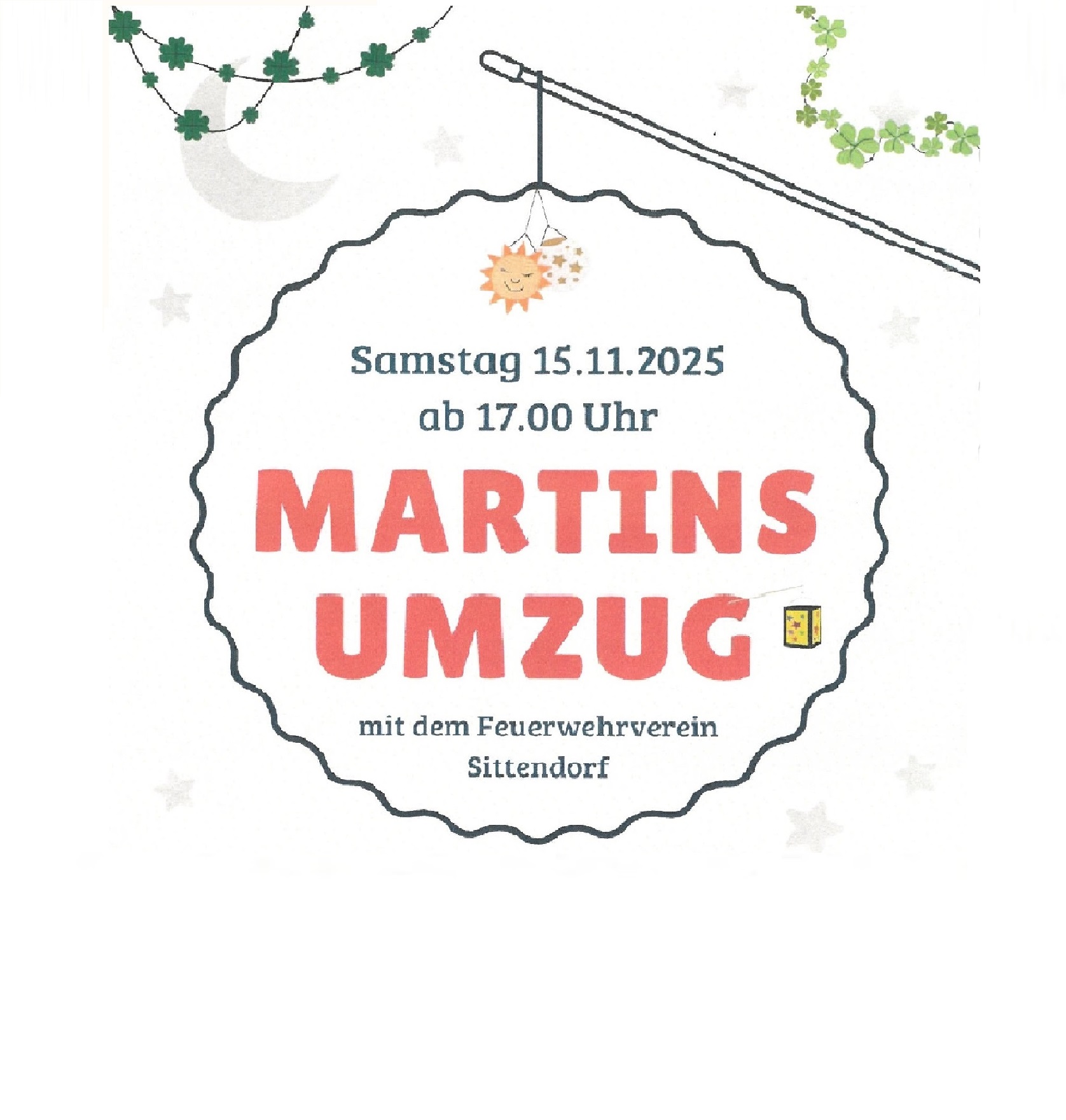 Martini-Umzug in Sittendorf
