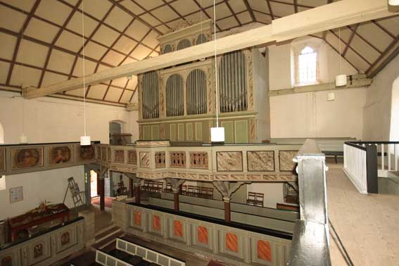 Georgii Kirche Kelbra Empore